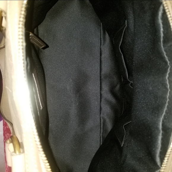 Yves Saint Laurent Beige Leather Medium Muse Satchel - Picture 9 of 17